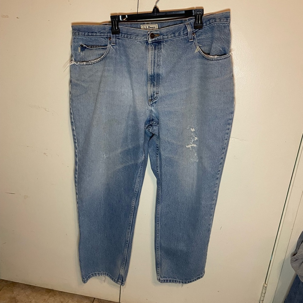 ll bean pants men 42x30